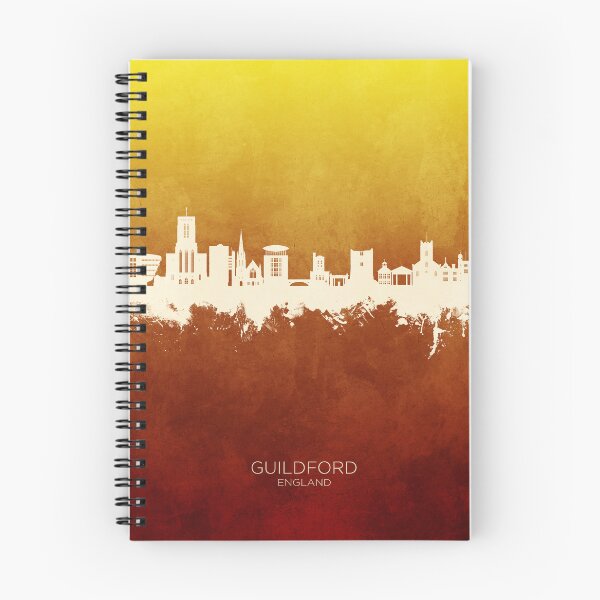 Item preview, Guildford England Skyline designed and sold by ArtPrints.