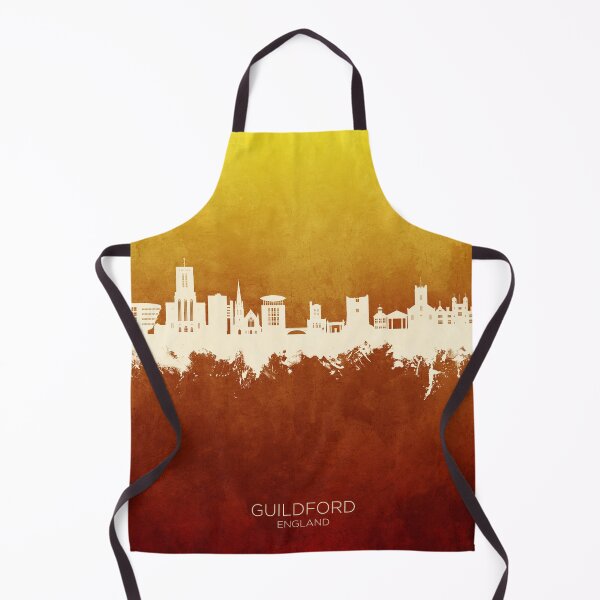 Item preview, Guildford England Skyline designed and sold by ArtPrints.