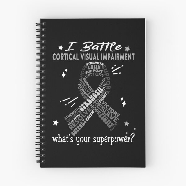 Item preview, Cortical Visual Impairment Warrior, I Battle Cortical Visual Impairment What's Your Superpower? designed and sold by Greggwillard.