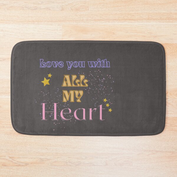 Item preview, Love you with all my heart  designed and sold by pixxahome.