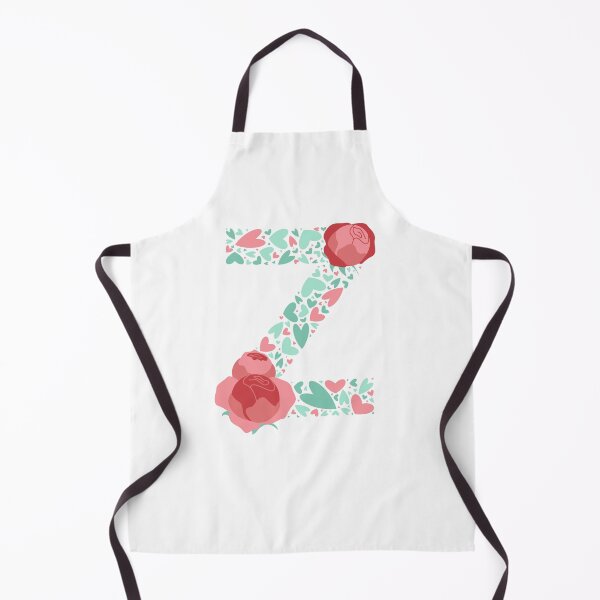 Item preview, Letter Z Monogram with Hearts and flowers designed and sold by boozkova-vorona.