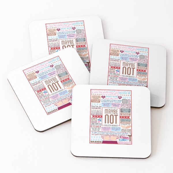 Item preview, Colleen Hoover, maybe not  designed and sold by PURPLESHORT.