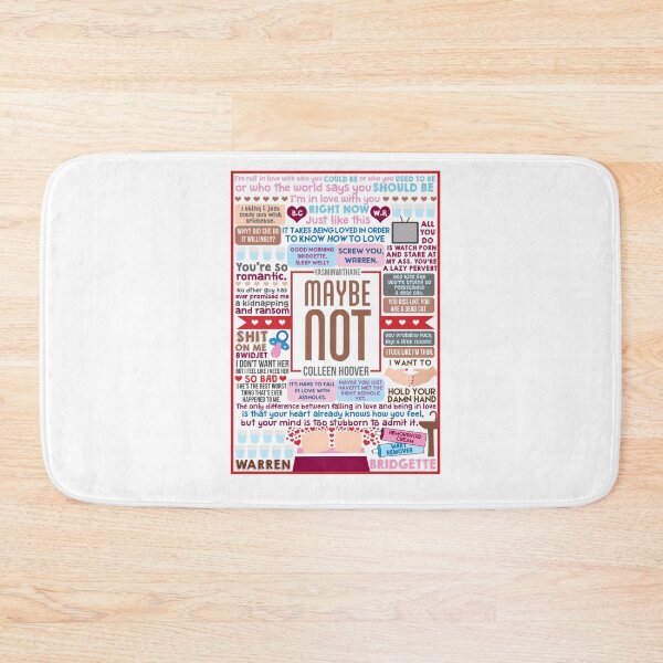 Item preview, Colleen Hoover, maybe not  designed and sold by PURPLESHORT.