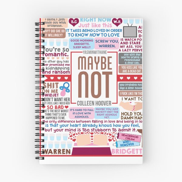 Item preview, Colleen Hoover, maybe not  designed and sold by PURPLESHORT.