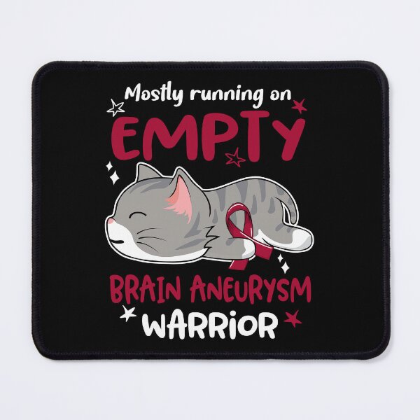 Item preview, Brain Aneurysm Awareness, Mostly Running on Brain Aneurysm Warrior designed and sold by Tammyilaria.