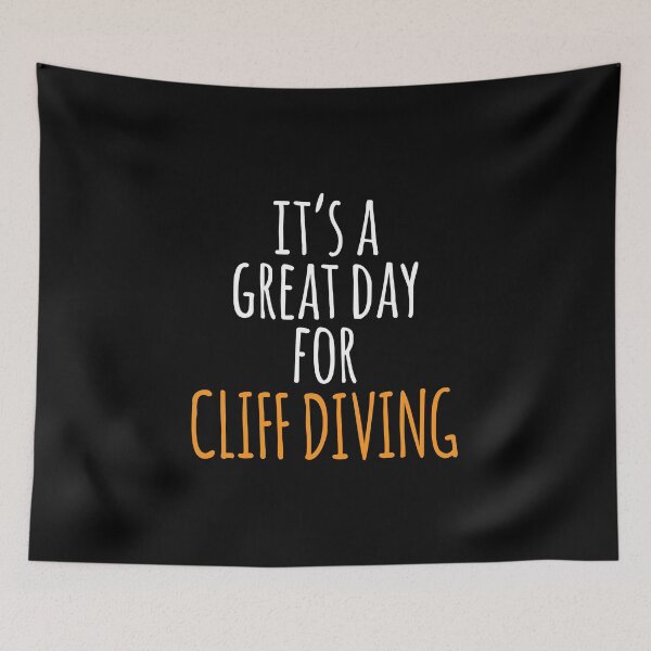 Item preview, It's a Great Day for Cliff Diving designed and sold by kindxinn.