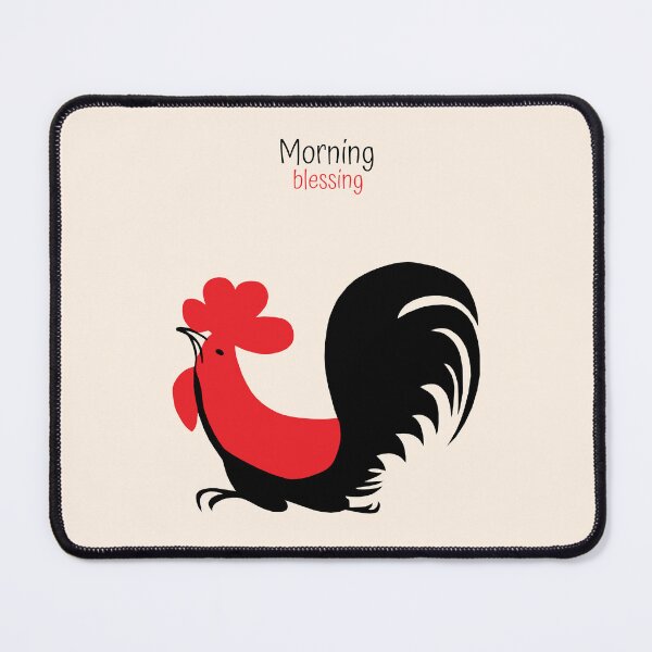 Item preview, The Retro Chicken Morning Blessing designed and sold by KewaleeTee.