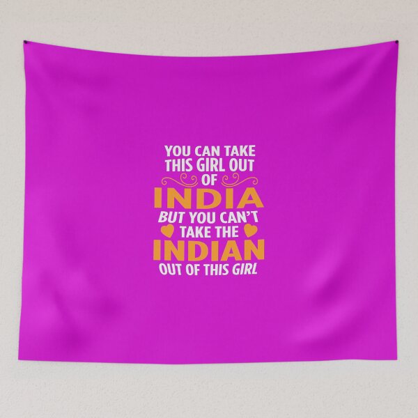 Item preview, You Can Take This Girl Out Of India Indian designed and sold by AlwaysAwesome.