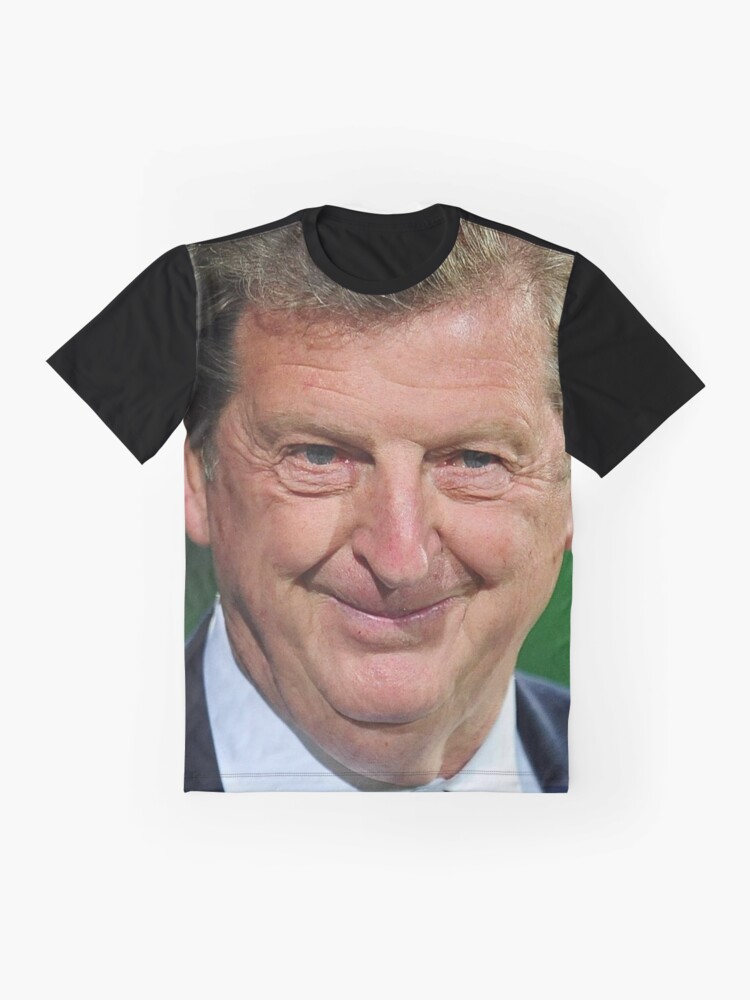 Thumbnail 4 of 5, Graphic T-Shirt, Roy Hodgson: English football manager and icon designed and sold by britishromance.