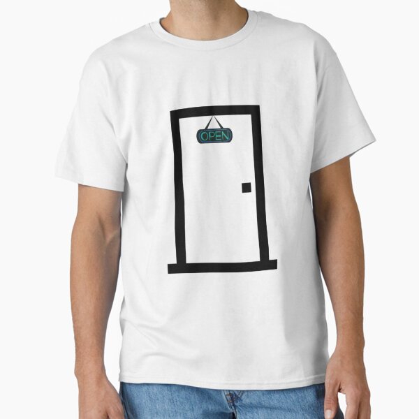 Item preview, black open door designed and sold by hamzaaraz.