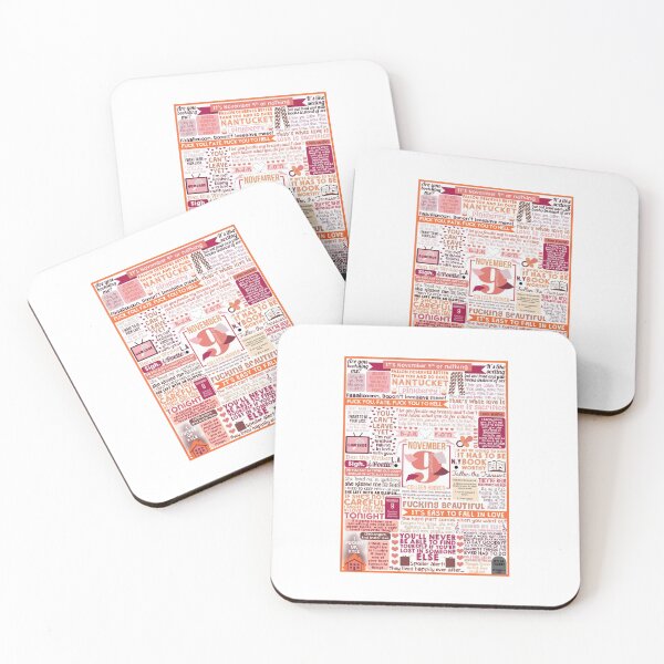 Item preview, Colleen Hoover, November 9 designed and sold by PURPLESHORT.