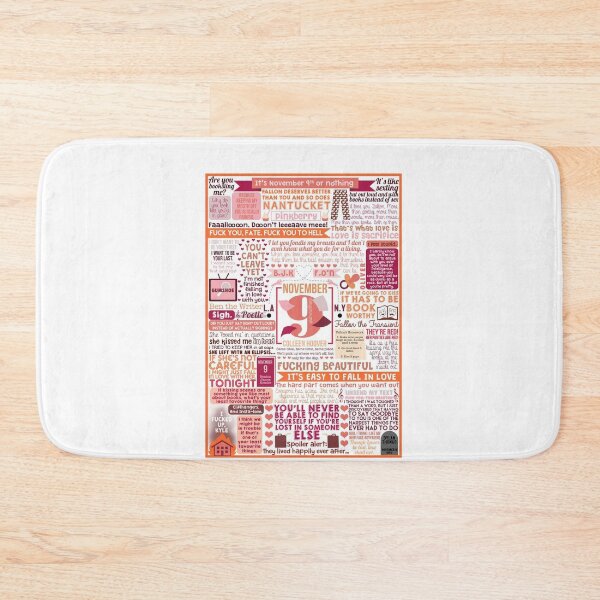 Item preview, Colleen Hoover, November 9 designed and sold by PURPLESHORT.