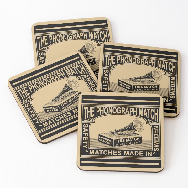 Item preview, The Vintage Phonograph Safety Matches designed and sold by rogue-design.
