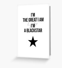 Blackstar ★ Greeting Card