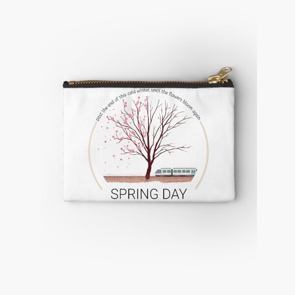 Item preview, Spring Day (Transparent Ver.) - BTS Song Illustration designed and sold by viioletbloom.
