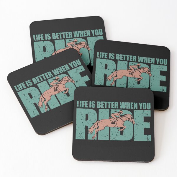 Item preview, Life is Better When You Ride - Horse Riding designed and sold by TravelScientist.