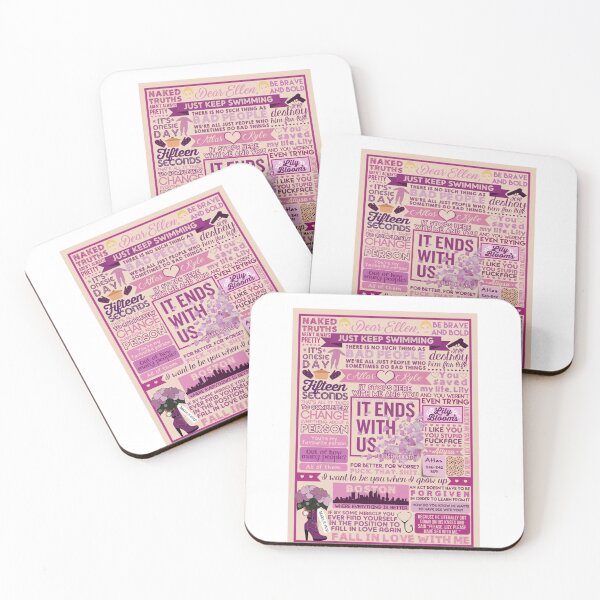 Item preview, Colleen Hoover, it ends with us designed and sold by PURPLESHORT.