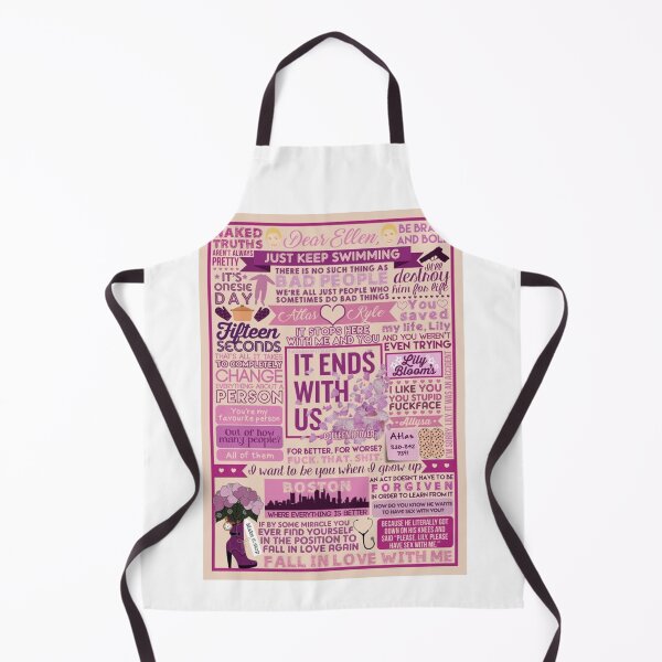 Item preview, Colleen Hoover, it ends with us designed and sold by PURPLESHORT.