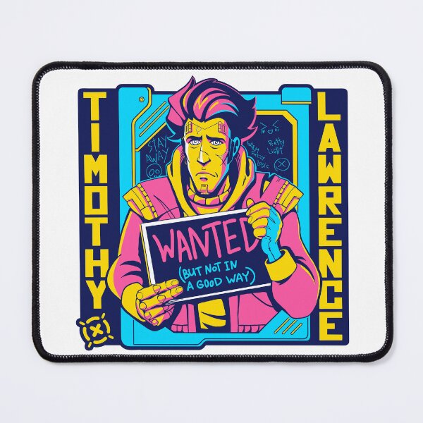 Item preview, Timothy Wanted (but not in a good way) Lawrence | Bright Colors | Borderlands fan art. designed and sold by warmfuzzylogic.