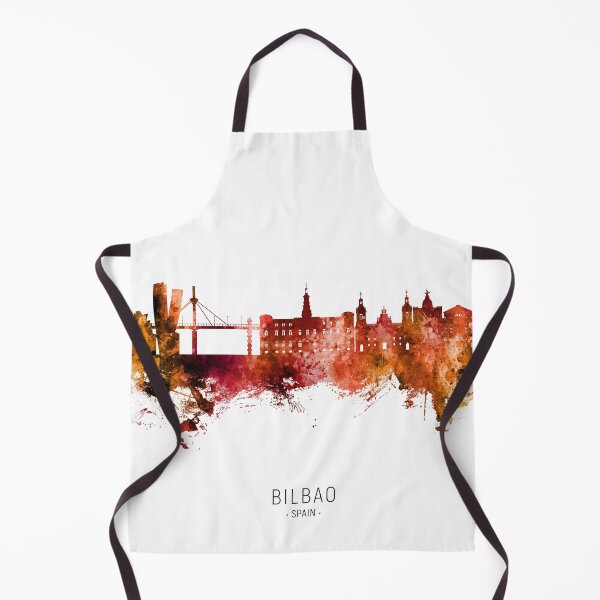 Item preview, Bilbao Spain Skyline designed and sold by ArtPrints.