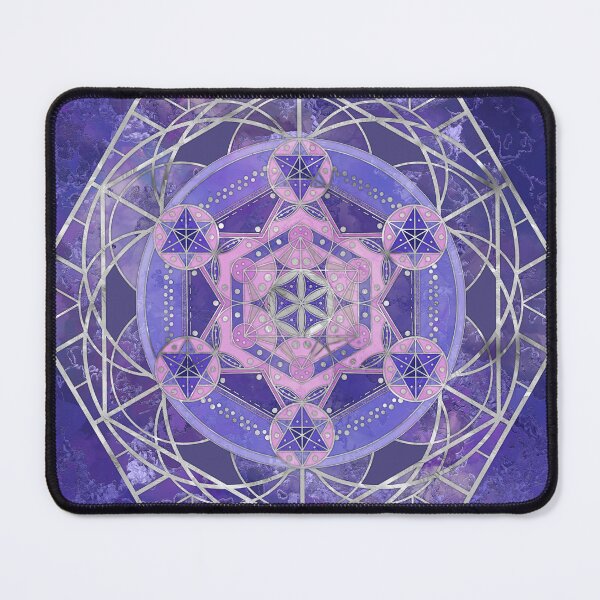 Item preview, Metatron's Cube Sacred Geometry Very Peri designed and sold by k9printart.