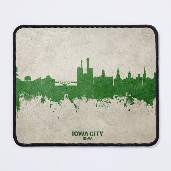 Item preview, Iowa City Iowa Skyline designed and sold by ArtPrints.