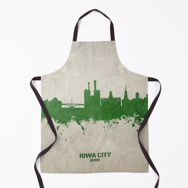 Artikelvorschau, Iowa City Iowa Skyline entworfen und verkauft von ArtPrints.