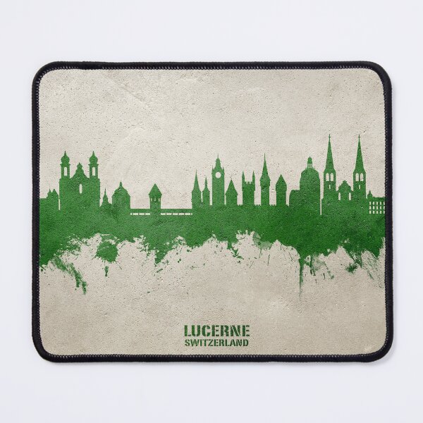 Item preview, Lucerne Switzerland Luzern Skyline designed and sold by ArtPrints.
