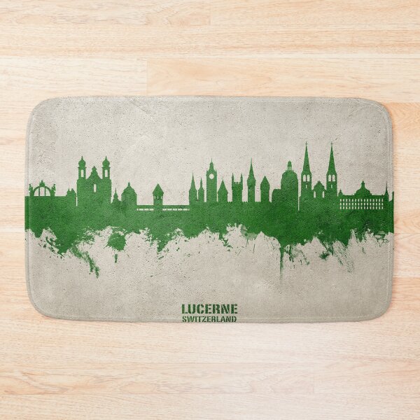 Item preview, Lucerne Switzerland Luzern Skyline designed and sold by ArtPrints.