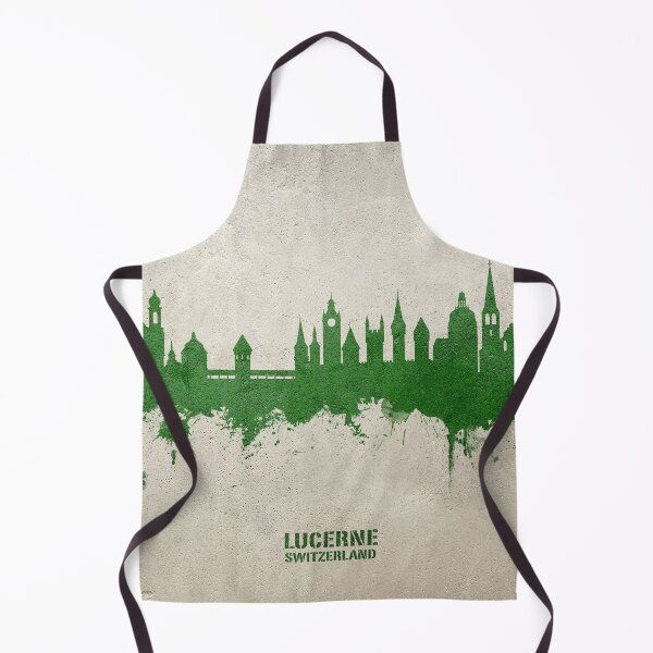Item preview, Lucerne Switzerland Luzern Skyline designed and sold by ArtPrints.