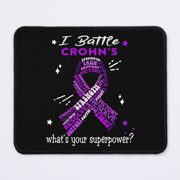 Item preview, Crohn's Warrior, I Battle Crohn's What's Your Superpower? designed and sold by Greggwillard.