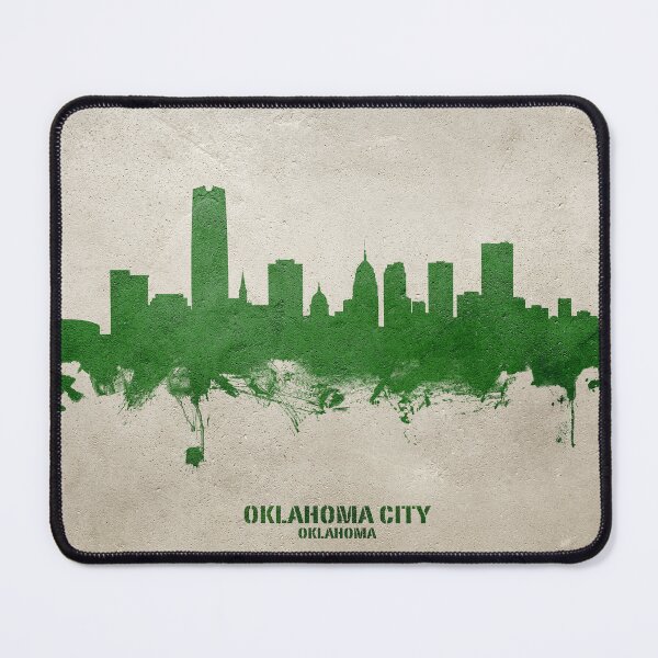 Artikelvorschau, Oklahoma City Skyline entworfen und verkauft von ArtPrints.