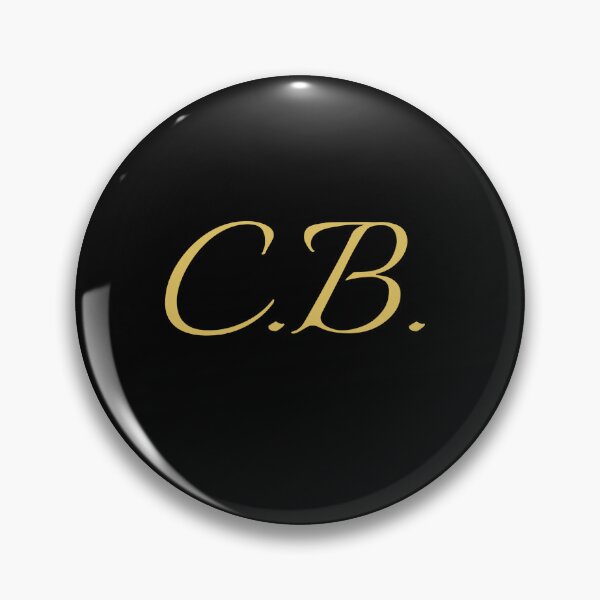 Item preview, CB Initials | Gold Lettering | Personalised Gifts designed and sold by Avo And Sriracha.