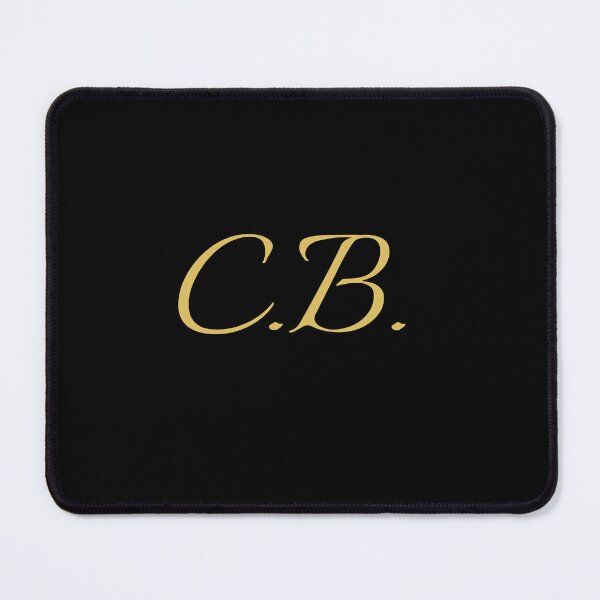 Item preview, CB Initials | Gold Lettering | Personalised Gifts designed and sold by Avo And Sriracha.
