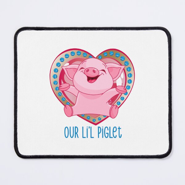 Item preview, Our Li’l Piglet (on White) designed and sold by PawsitiveMum.