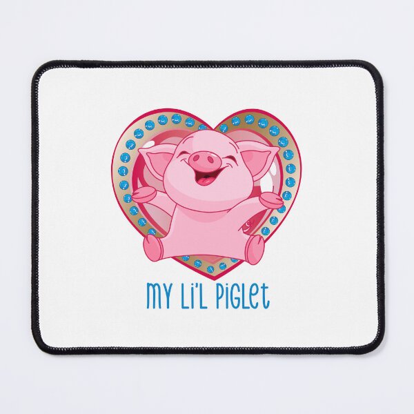 Item preview, My Li’l Piglet (on White) designed and sold by PawsitiveMum.