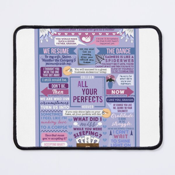 Item preview, Colleen Hoover, all your perfects designed and sold by PURPLESHORT.