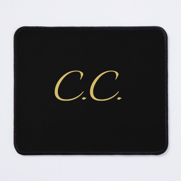 Item preview, CC Initials | Gold Lettering | Personalised Gifts designed and sold by Avo And Sriracha.