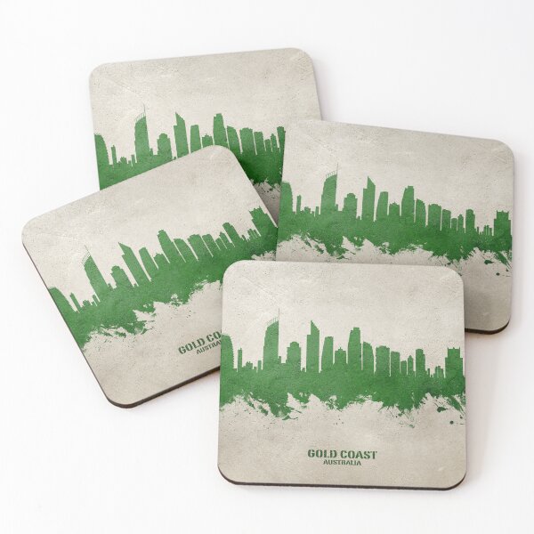 Item preview, Gold Coast Australia Skyline designed and sold by ArtPrints.