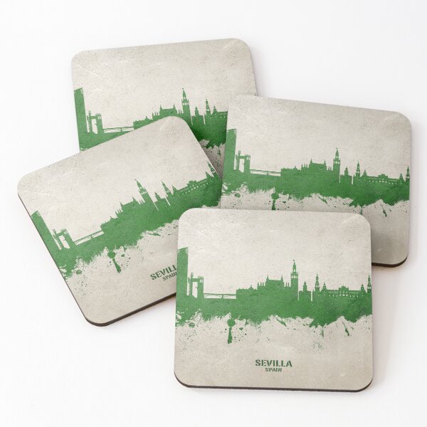 Artikelvorschau, Sevilla Spain Skyline entworfen und verkauft von ArtPrints.