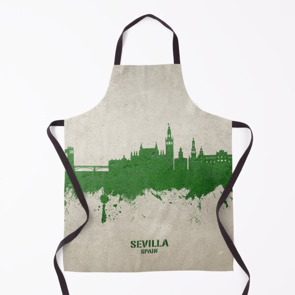 Item preview, Sevilla Spain Skyline designed and sold by ArtPrints.