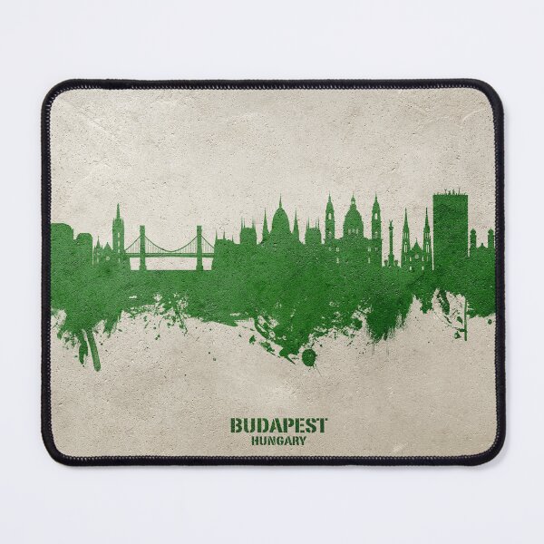 Item preview, Budapest Hungary Skyline designed and sold by ArtPrints.