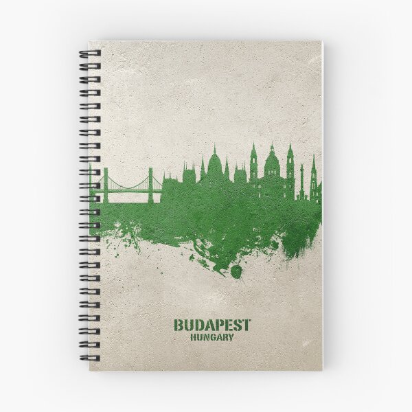 Artikelvorschau, Budapest Hungary Skyline entworfen und verkauft von ArtPrints.