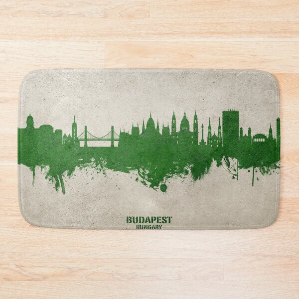 Item preview, Budapest Hungary Skyline designed and sold by ArtPrints.
