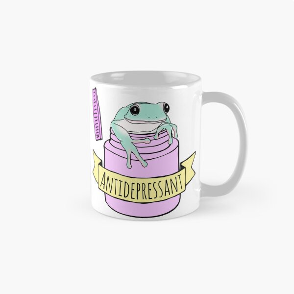 Item preview, Antidepressant White tree Frog designed and sold by FandomizedRose.