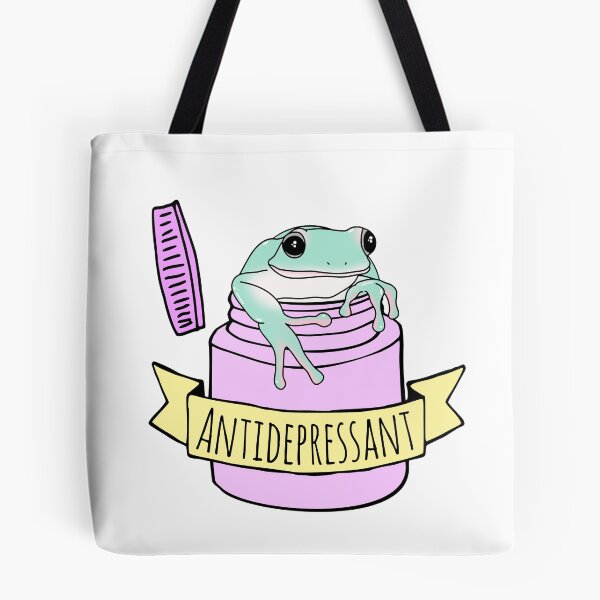 Item preview, Antidepressant White tree Frog designed and sold by FandomizedRose.