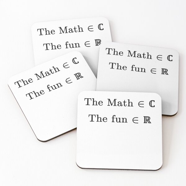 Item preview, the math might be complex, but the fun is certainly real designed and sold by NoetherSym.
