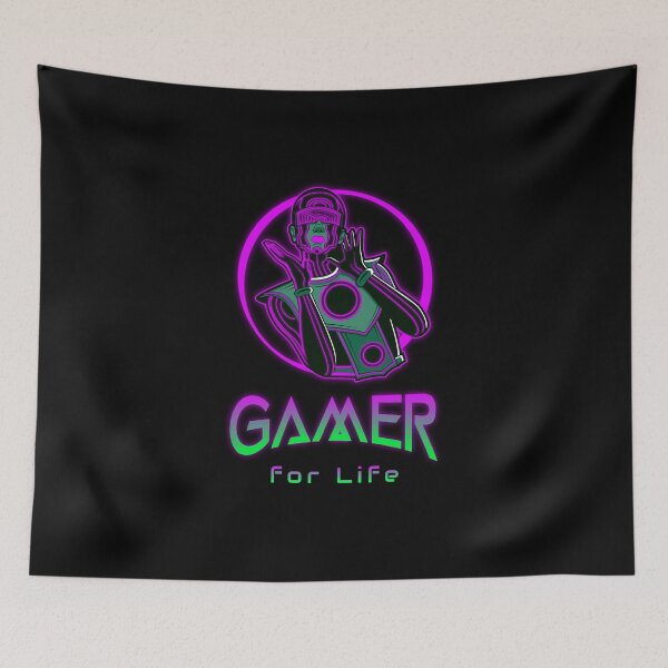 Item preview, Gamer for Life with Futuristic Suit Warrior designed and sold by PRIVARSHU.