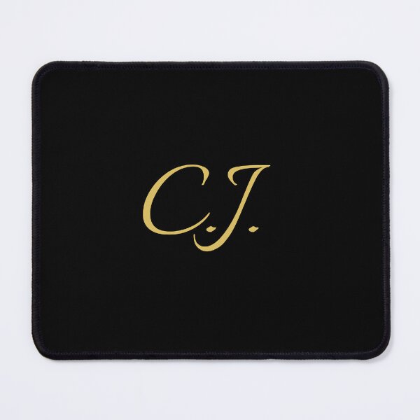 Item preview, CJ Initials | Gold Lettering | Personalised Gifts designed and sold by Avo And Sriracha.