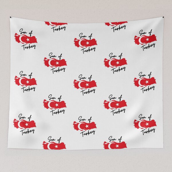 Item preview, Son of Turkey Map Flag designed and sold by NovawayDirect.